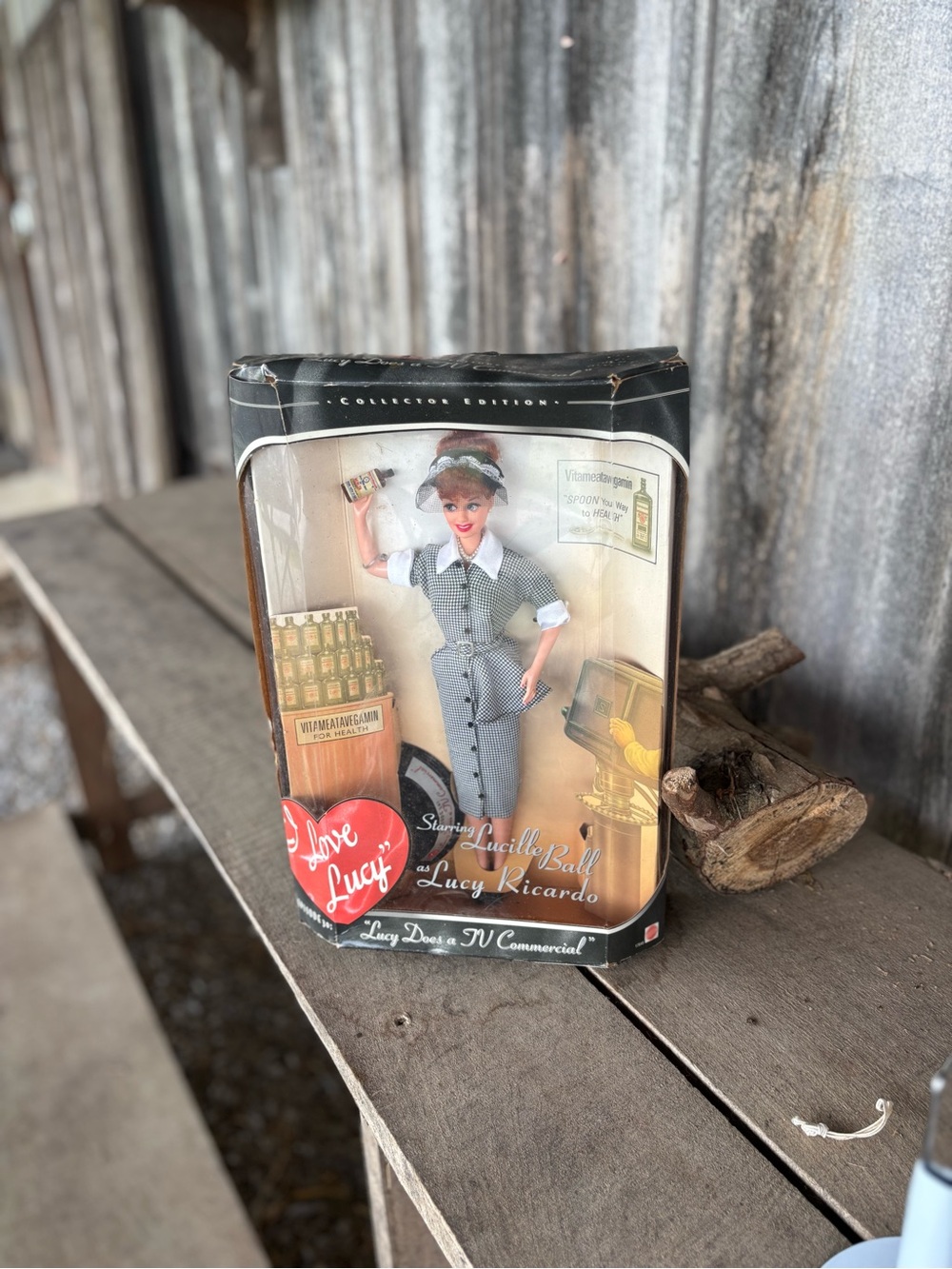“Vitameatavegamin” collector I Love Lucy Doll by Mattel. Excellent condition.